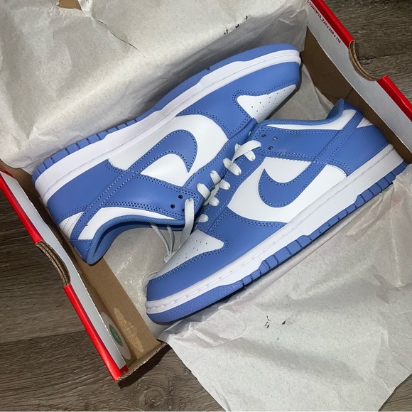 NWT Nike Dunk Polar White Dunk Lows - Picture 2 of 9